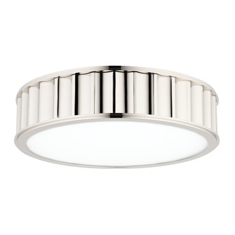 Middlebury Three Light Flush Mount in Polished Nickel (70|912-PN)