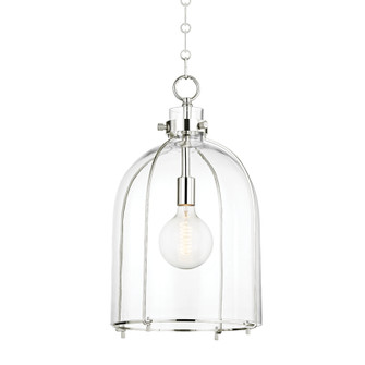 Eldridge One Light Pendant in Polished Nickel (70|7306-PN)