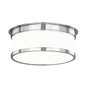 Geneva Two Light Flush Mount in Polished Nickel (70|712-PN)