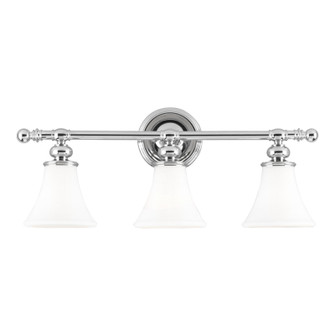 Weston Three Light Bath Bracket in Polished Nickel (70|4503-PN)