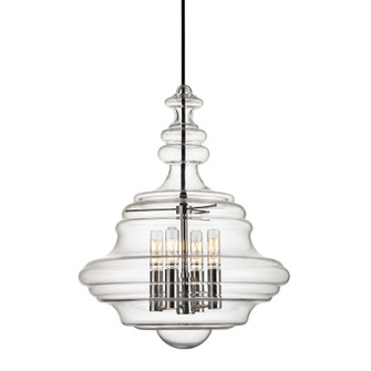 Washington Four Light Pendant in Polished Nickel (70|4016-PN)