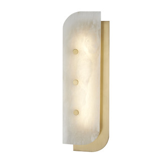 Yin & Yang LED Wall Sconce in Aged Brass (70|3319-AGB)