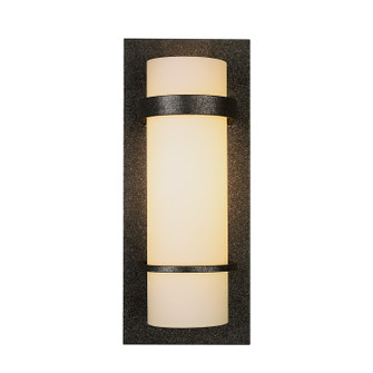 Banded One Light Wall Sconce in Oil Rubbed Bronze (39|205812-SKT-14-GG0065)