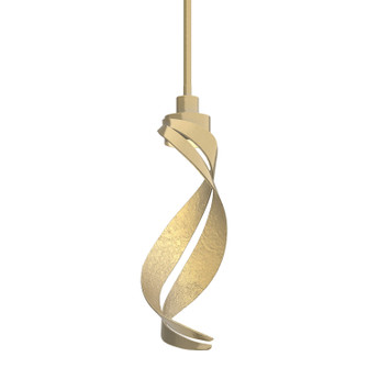 Folio One Light Mini Pendant in Modern Brass (39|188750-SKT-MULT-86)