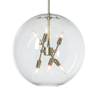 Sfera Six Light Pendant in Vintage Platinum (39|134410-SKT-MULT-82-ZM0497)