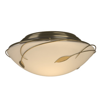 Leaf Two Light Flush Mount in Modern Brass (39|126709-SKT-86-GG0098)