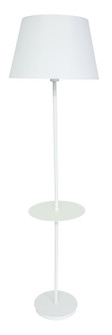 Vernon Three Light Floor Lamp in White (30|VER502-WT)