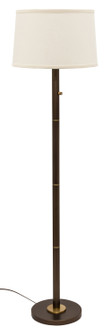 Rupert Three Light Floor Lamp in Chestnut Bronze With Weathered Brass Accents (30|RU703-CHB)