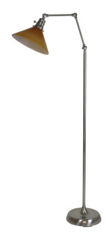 Otis One Light Floor Lamp in Satin Nickel (30|OT600-SN-AM)