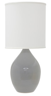 Scatchard One Light Table Lamp in Gray Gloss (30|GS301-GG)