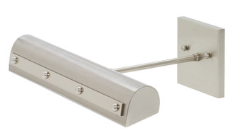 Traditional Picture Lights LED Picture Light in Satin Nickel With Polished Nickel Accents (30|DTRLEDZ14-SN/PN)