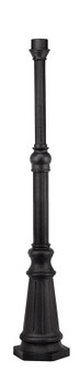 6.5Ft Post With Cast Aluminum Base Post in Black (13|6638BK)