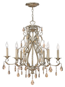 Carlton LED Foyer Pendant in Silver Leaf (13|4776SL)