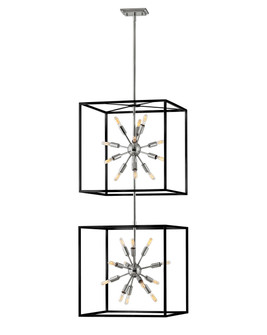 Aros LED Chandelier in Black (13|46316BLK-PN)