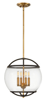 Calvin LED Chandelier in Black (13|3934BK)