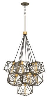 Astrid LED Chandelier in Metallic Matte Bronze (13|3029MM)