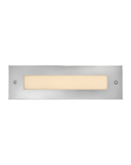Dash Flat LED Brick Light in Stainless Steel (13|15345SS)