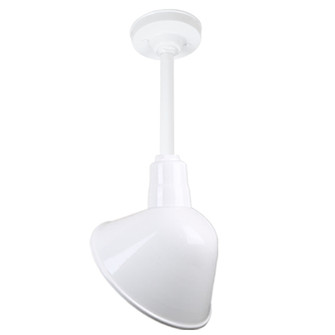 Warehouse One Light Pendant in White (381|H-QSN18112-SA-93/QSN12``ST3-93/QSNHSC-93)