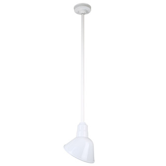 Warehouse One Light Pendant in White (381|H-QSN18110-SA-93/QSN36``ST3-93/QSNHSC-93)