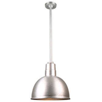 Warehouse One Light Pendant in Galvanized (381|H-QSN16112-SA-96/QSN36``ST3-96/QSNHSC-96)