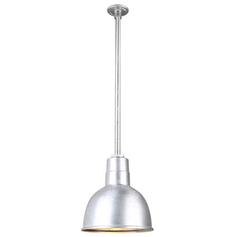 Warehouse One Light Pendant in Galvanized (381|H-QSN16110-SA-96/QSN36``ST3-96/QSNHDSMC-96)