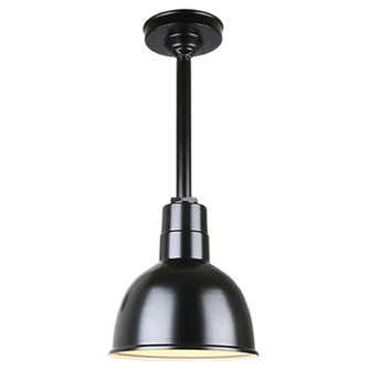 Warehouse One Light Pendant in Black (381|H-QSN16110-SA-91/QSN12``ST3-91/QSNHSC-91)