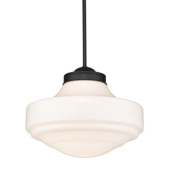 Ingalls One Light Pendant in Matte Black (62|0508-L BLK-VMG)