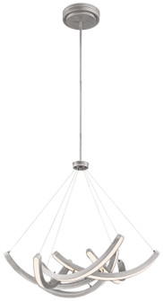 Swing Time LED Pendant in Brushed Silver (42|P1337-665-L)