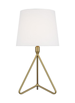 Dylan One Light Table Lamp in Burnished Brass (454|TT1141BBS1)