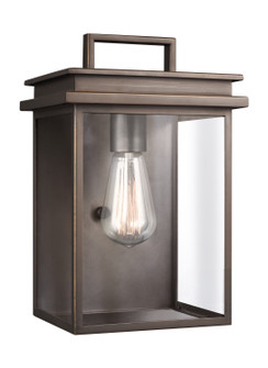 Glenview One Light Outdoor Wall Lantern in Antique Bronze (454|OL13601ANBZ)