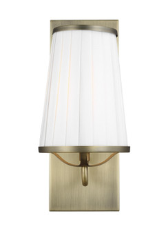 Esther One Light Wall Sconce in Time Worn Brass (454|LW1091TWB)