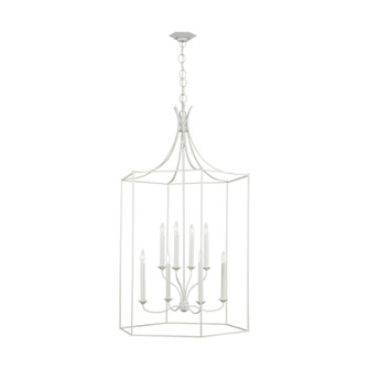 Bantry House Eight Light Chandelier in Gloss Cream (454|AC1038GCM)