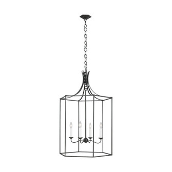 Bantry House Four Light Pendant in Smith Steel (454|AC1024SMS)