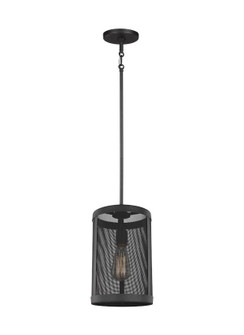 Gereon One Light Mini-Pendant in Black (454|6128501EN7-12)