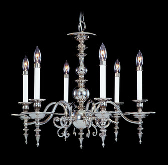 Kensington Six Light Chandelier in Polished Brass (8|7446 PB)