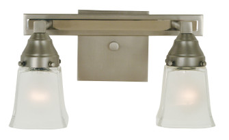 Mercer Two Light Wall Sconce in Satin Pewter with Polished Nickel (8|4772 SP/PN)