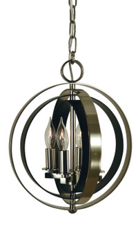 Constellation Four Light Chandelier in Mahogany Bronze with Antique Brass (8|4650 MB/AB)