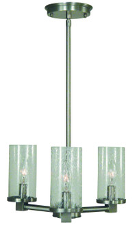 Lexi Three Light Chandelier in Polished Nickel (8|3063 PN)