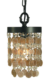 Naomi One Light Pendant in Brushed Nickel (8|2480 BN)