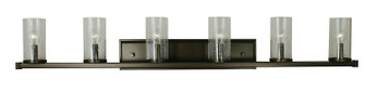 Compass Six Light Wall Sconce in Matte Black (8|1110 MBLACK)