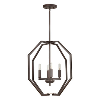 Four Light Foyer Pendant in Antique Bronze (112|7099-04-32)