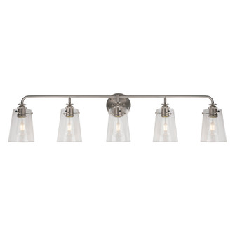 Ronna Five Light Bath Bar in Brushed Nickel (112|5118-05-55)