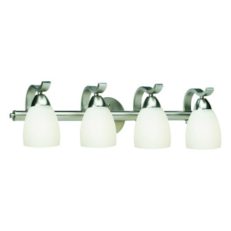 Four Light Bath Bracket in Brushed Nickel (112|5045-04-55)