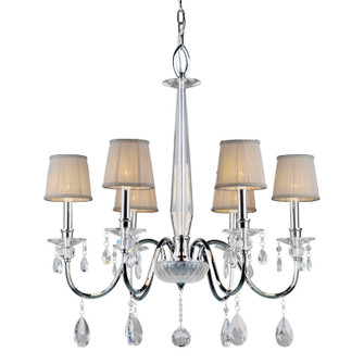 Six Light Chandelier in Chrome (112|4009-06-05)