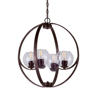 Frankie Four Light Foyer Chandelier in Antique Bronze (112|2649-04-32)