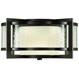 Singapore Moderne Outdoor Two Light Outdoor Flush Mount in Bronze (48|817982ST)