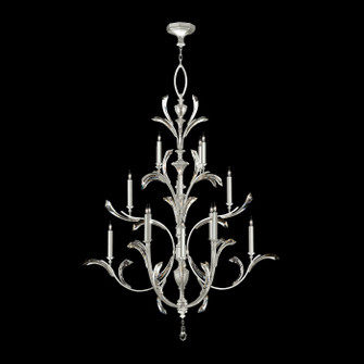 Beveled Arcs 16 Light Chandelier in Silver Leaf (48|702040-SF4)