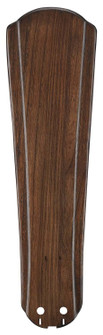 Isle Wood 22`` Raised Contour Carved Wood Blade Set in Walnut (26|B5310WA)