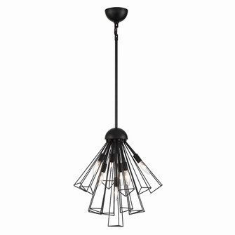 Dendelio Seven Light Pendant in Black (40|43862-016)