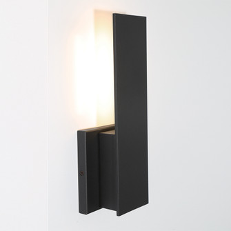 Annette LED Outdoor Wall Sconce in Satin Black (40|42707-011)